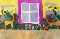 «На закате», Царькова Люба, 7 лет,