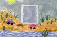 «Ралли в пустыне», Крутов Даниил, 7 лет,